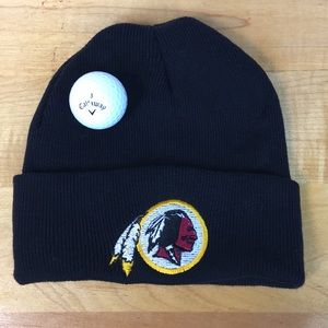 Washington Redskins Beanie Logo Hat Like New HTTR
